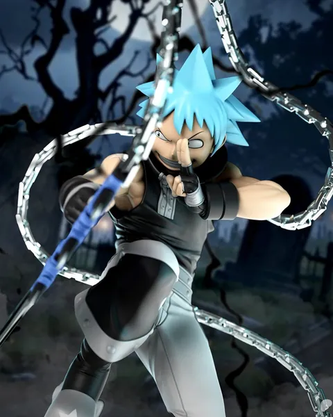 Blackstar, Soul Eater, sculpt render
