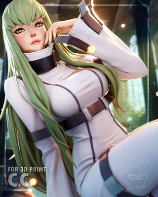 C.C. Code Geass 1/8 1/6 Resin Figure Unpainted or Hand-Painted Fan Art Uncategorized resin figure
