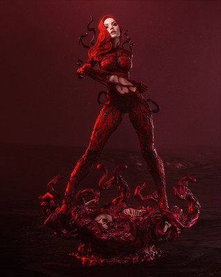 Carnage Marvel 1/8 1/6 Resin Figure Unpainted or Hand-Painted Fan Art Uncategorized resin figure