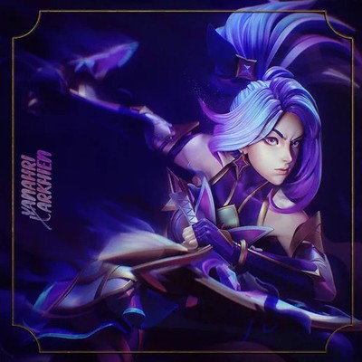 Akali League of Legends 1/8 1/6 Resin Figure Unpainted or Hand-Painted Fan Art