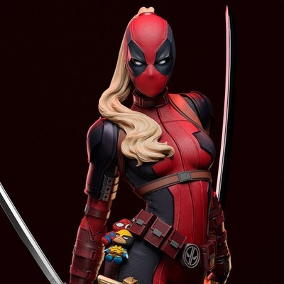 Deadpool Marvel 1/8 1/6 Resin Figure Unpainted or Hand-Painted Fan Art Uncategorized resin figure