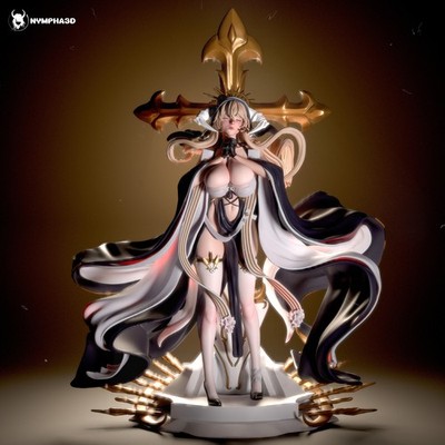 Nympha3D Implacable Azur Lane Resin Figure 1/8 1/6 Unpainted Fan Art Uncategorized resin figure