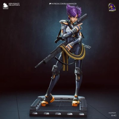 Konoko Oni 1/8 1/6 Resin Figure Unpainted or Hand-Painted Fan Art Uncategorized resin figure