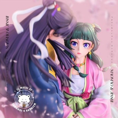 Maomao and Jinshi Diorama Resin Figure 1/8 1/6 Unpainted Hand-Painted Fan Art