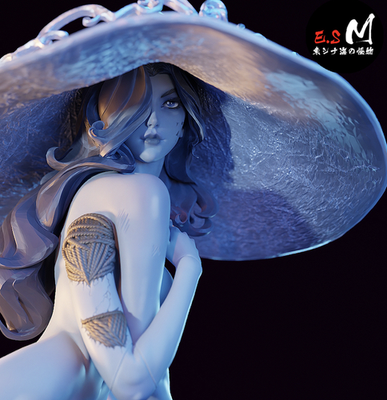 Ranni the Witch Elden Ring 1/8 1/6 Resin Figure Unpainted Hand-Painted Fan Art Uncategorized resin figure