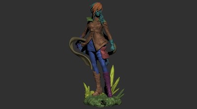 Lightning Final Fantasy XIII 1/8 1/6 Resin Figure Unpainted Hand-Painted Fan Art