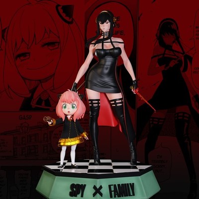 Anya & Yor Forger Resin Figure 1/8 1/6 Unpainted Hand-Painted Fan Art