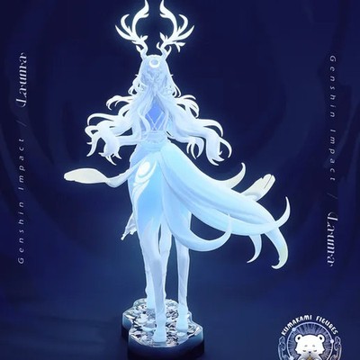 Lauma Deer Form Resin Figure 1/8 1/6 Unpainted Hand-Painted Fan Art Uncategorized resin figure