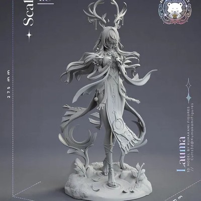 Lauma Genshin Impact 1/8 1/6 Resin Figure Unpainted or Hand-Painted Fan Art Uncategorized resin figure