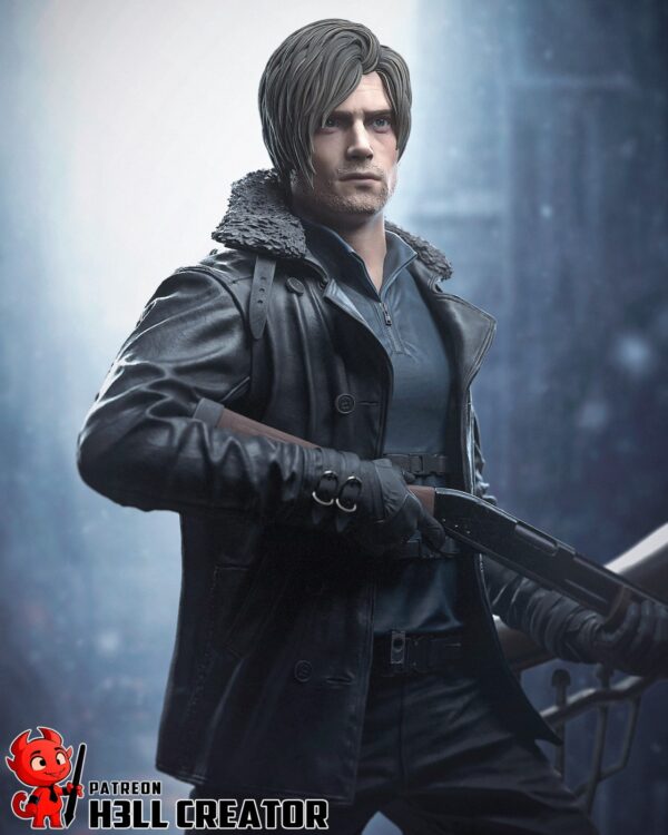 Leon S. Kennedy Resident Evil 1/6 Resin Figure Unpainted or Hand-Painted Fan Art Uncategorized resin figure