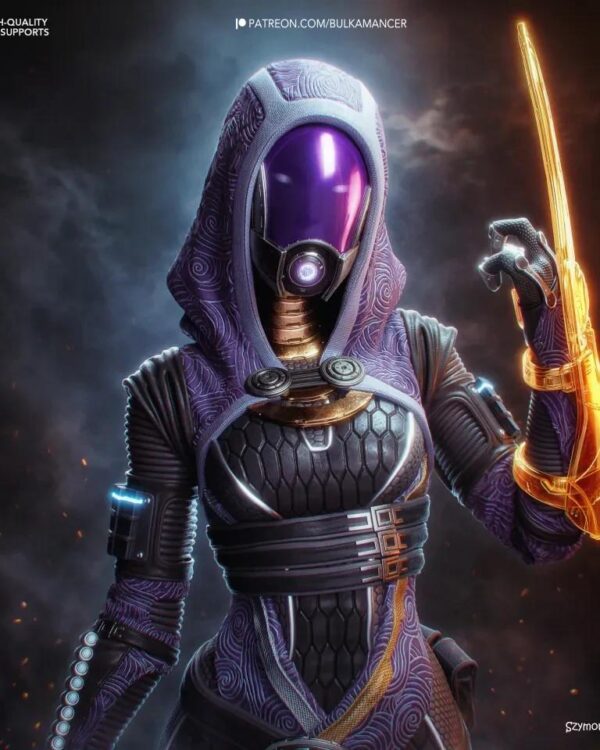 Tali'Zorah Mass Effect 1/8 1/6 Resin Figure Unpainted or Hand-Painted Fan Art Uncategorized resin figure