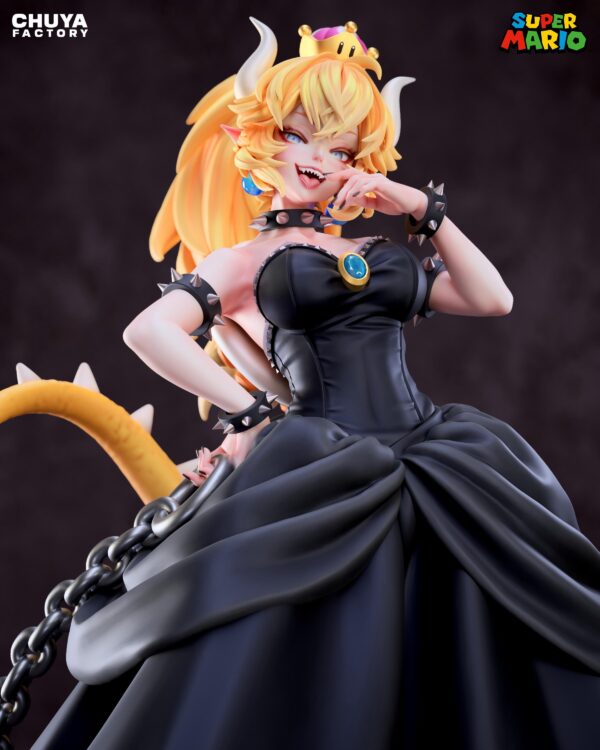 Bowsette Super Mario 1/8 1/6 Resin Figure Unpainted or Hand-Painted Fan Art