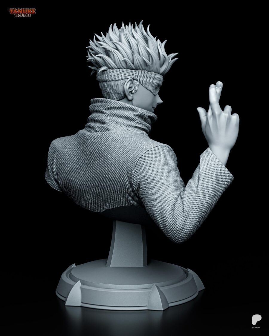 Gojo Satoru Jujutsu Kaisen 1/8 1/6 Resin Figure Unpainted Hand-Painted Fan Art