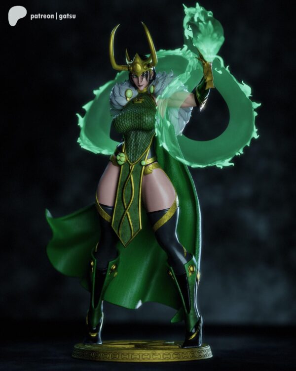 Lady Loki Marvel 1/8 1/6 Resin Figure Unpainted or Hand-Painted Fan Art Uncategorized resin figure