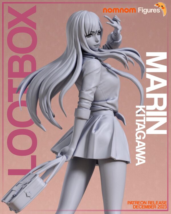 Marin Kitagawa Resin Figure 1/8 1/6 Unpainted Hand-Painted Fan Art Uncategorized resin figure