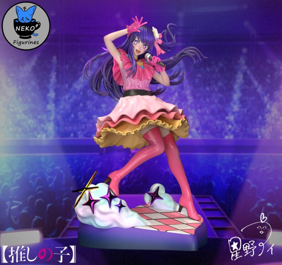 Ai Hoshino Oshi no Ko 1/8 1/6 Resin Figure Unpainted or Hand-Painted Fan Art