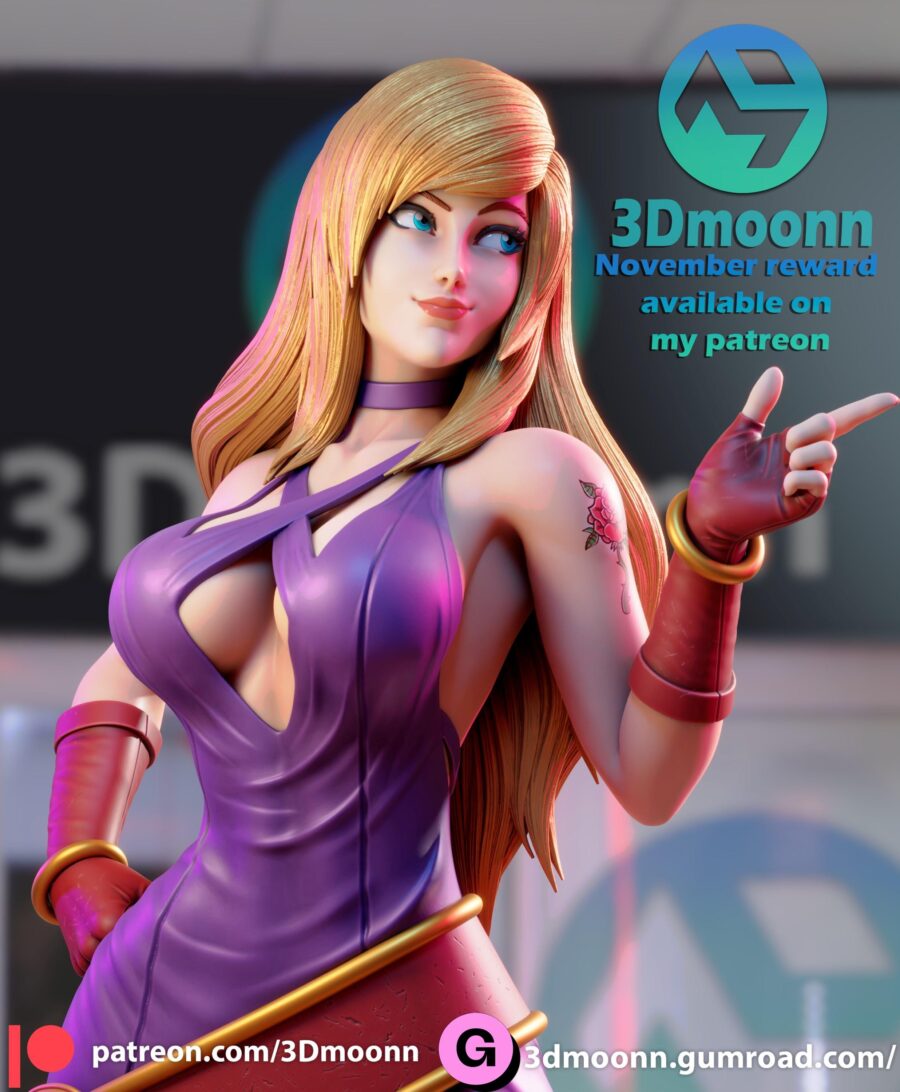 B Jennet Resin Figure 1/8 1/6 Unpainted Hand-Painted Fan Art