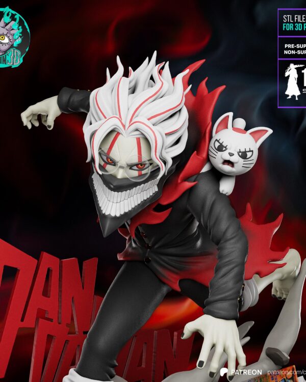 Okarun Dandadan 1/8 1/6 Resin Figure Unpainted or Hand-Painted Fan Art