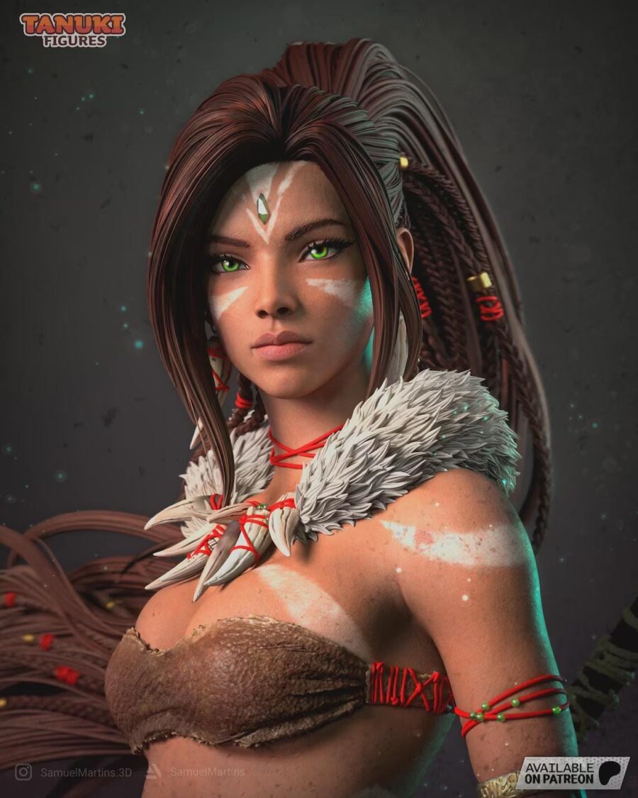 Nidalee League of Legends 1/8 1/6 Resin Figure Unpainted or Hand-Painted Fan Art