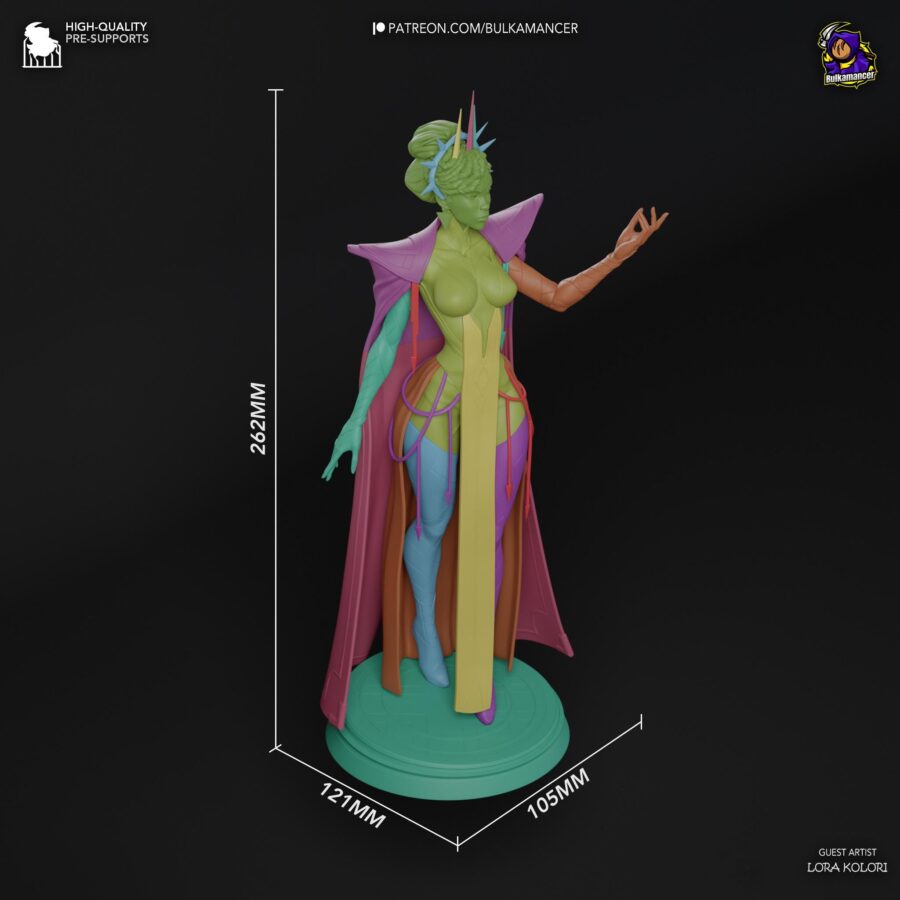 Mel Resin Figure 1/8 1/6 Unpainted Hand-Painted Fan Art
