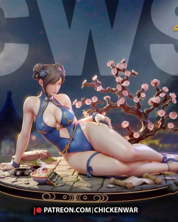 Chun-Li Street Fighter 1/8 1/6 Resin Figure Unpainted or Hand-Painted Fan Art Uncategorized resin figure