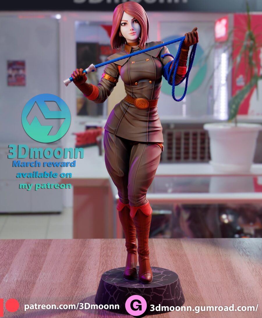 Luan Mendes Whip 1/8 1/6 Resin Figure Unpainted or Hand-Painted Fan Art
