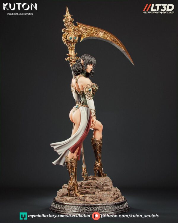Luneth Sculpt 1/8 1/6 Resin Figure Unpainted or Hand-Painted Fan Art Uncategorized resin figure