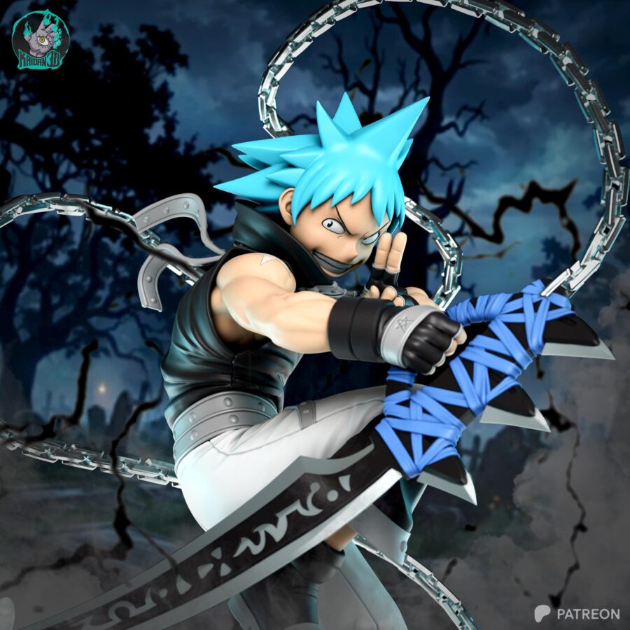 Blackstar Soul Eater 1/8 1/6 Resin Figure Unpainted or Hand-Painted Fan Art