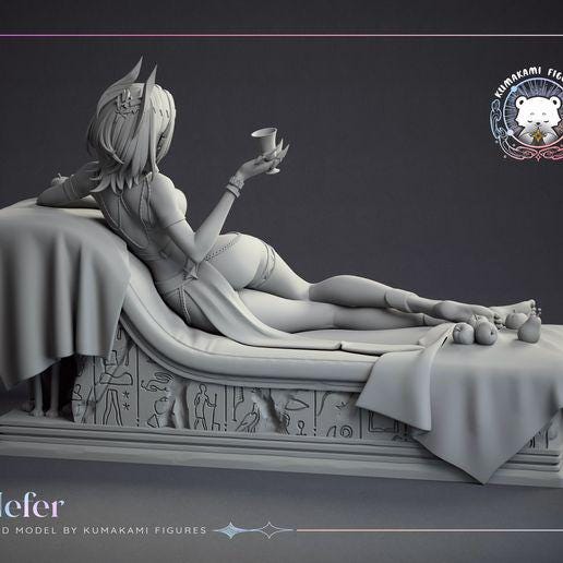 Nefer Genshin Impact 1/8 1/6 Resin Figure Unpainted or Hand-Painted Fan Art Uncategorized resin figure