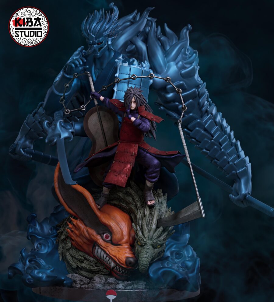 Madara Uchiha Naruto 1/8 1/6 Resin Figure Unpainted or Hand-Painted Fan Art