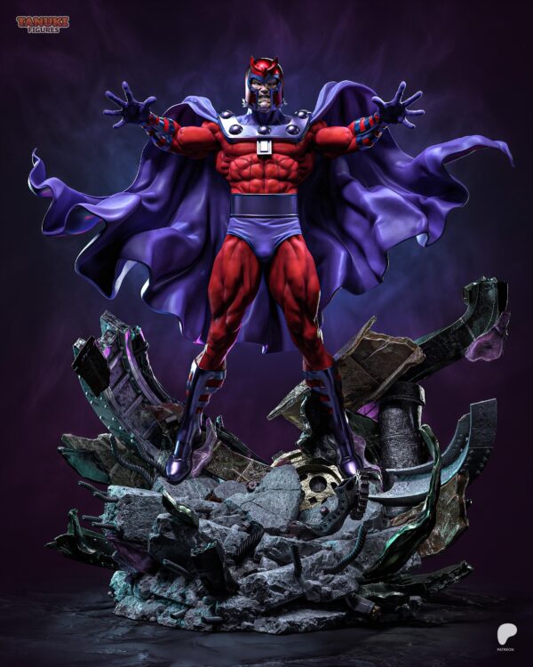 Magneto 1/8 1/6 Resin Figure Unpainted or Hand-Painted Fan Art Uncategorized resin figure