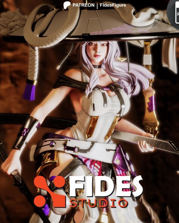 Scarlet 1/8 1/6 Resin Figure Unpainted or Hand-Painted Fan Art Uncategorized resin figure