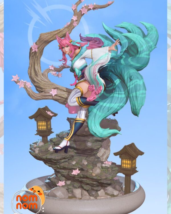 Ahri League of Legends 1/8 & 1/6 resin figure - 3D Figure Atelier