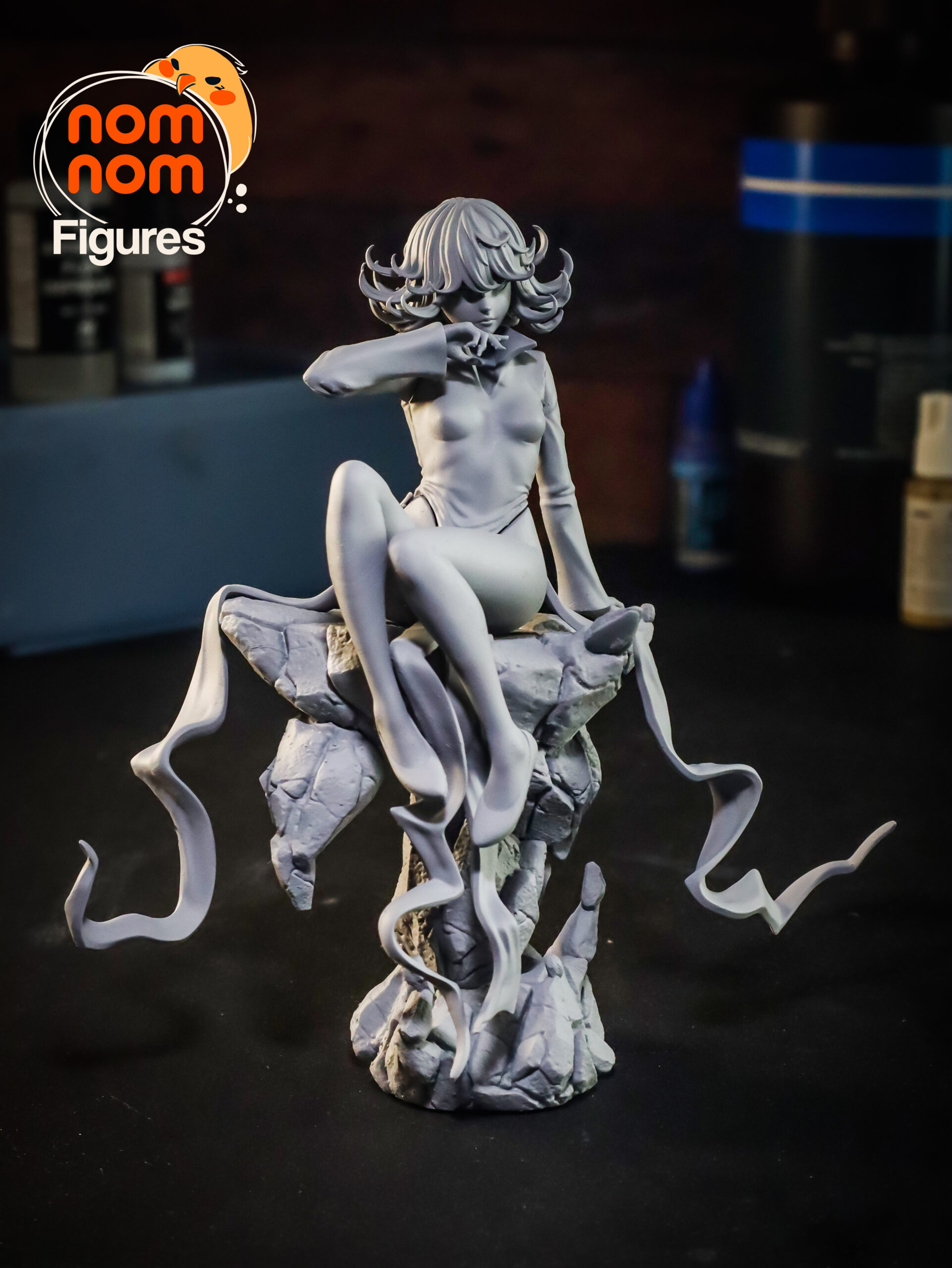 Atsu One Punch Man 1/8 & 1/6 resin figure - 3D Figure Atelier
