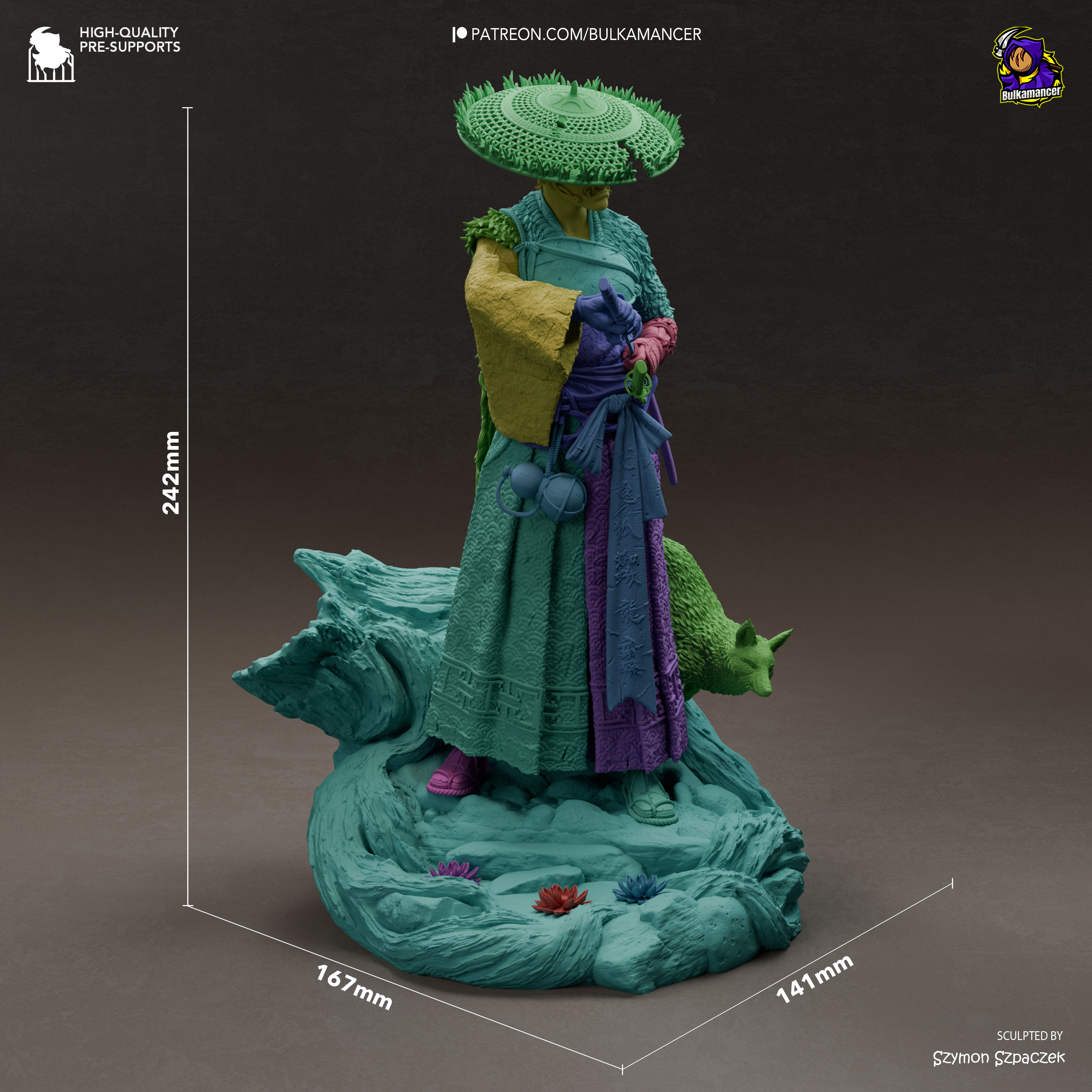 Atsu One Punch Man 1/8 & 1/6 resin figure - 3D Figure Atelier