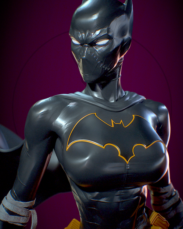 Batgirl DC Comics 1/8 & 1/6 resin figure - 3D Figure Atelier