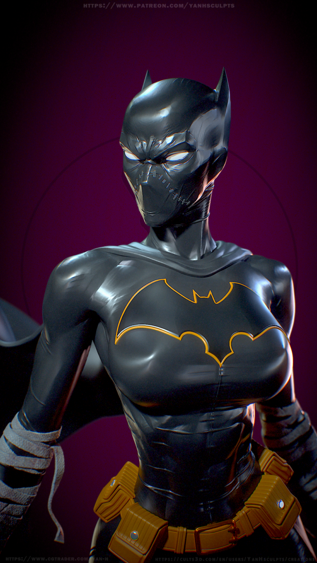 Batgirl DC Comics 1/8 & 1/6 resin figure - 3D Figure Atelier