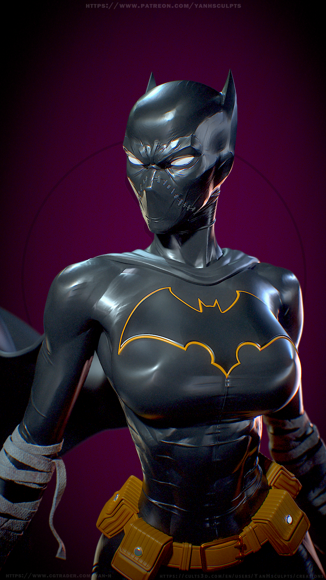 Batgirl DC Comics 1/8 & 1/6 resin figure - 3D Figure Atelier