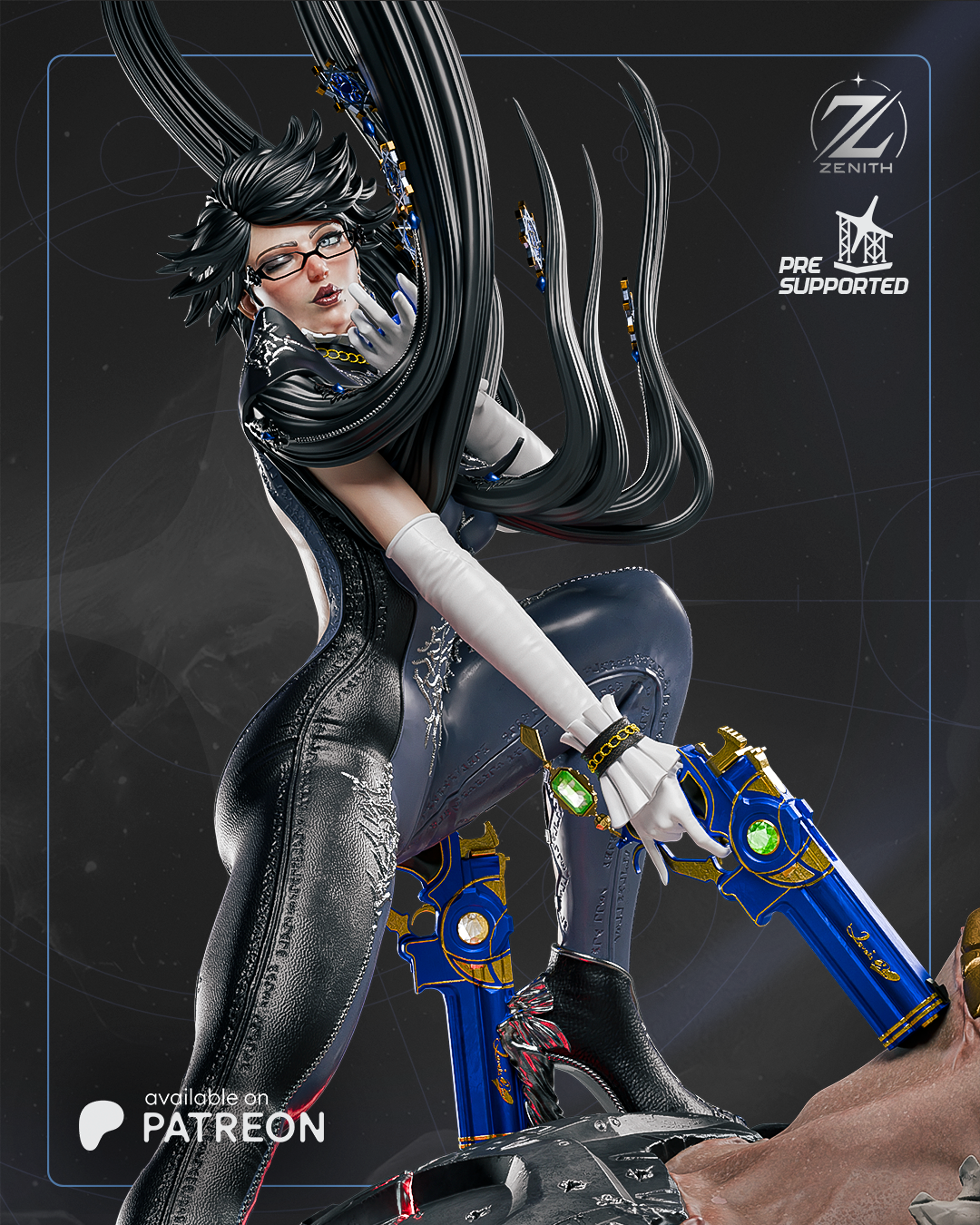 Bayonetta Bayonetta 1/8 & 1/6 resin figure - 3D Figure Atelier