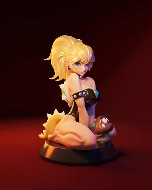 Bowsette Super Mario 1/8 & 1/6 resin figure - 3D Figure Atelier