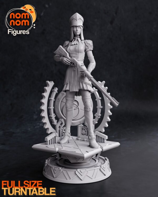 Caitlyn League of Legends 1/8 & 1/6 resin figure - 3D Figure Atelier