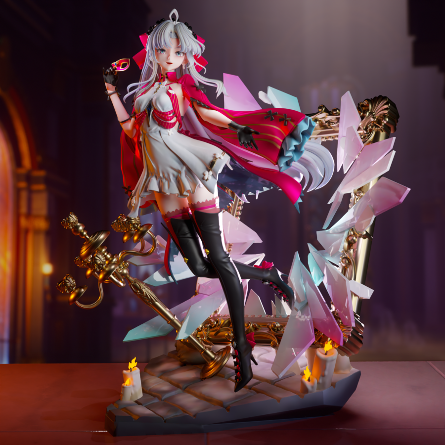 Carlotta Getcha Gacha 1/8 & 1/6 resin figure - 3D Figure Atelier