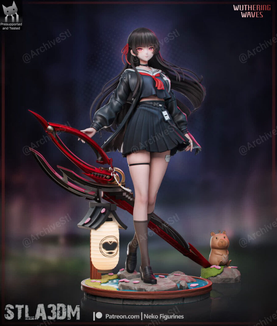 Chisa Wuthering Waves 1/8 & 1/6 resin figure - 3D Figure Atelier