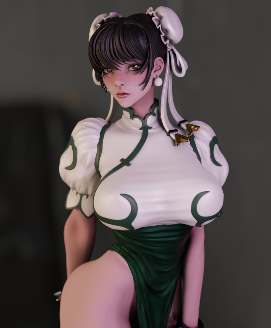Chun-Li Street Fighter 1/8 & 1/6 resin figure - 3D Figure Atelier