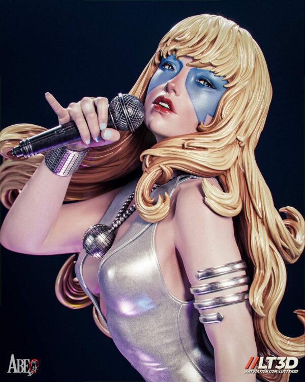 Dazzler X-Men / Marvel Comics 1/8 & 1/6 resin figure - 3D Figure Atelier