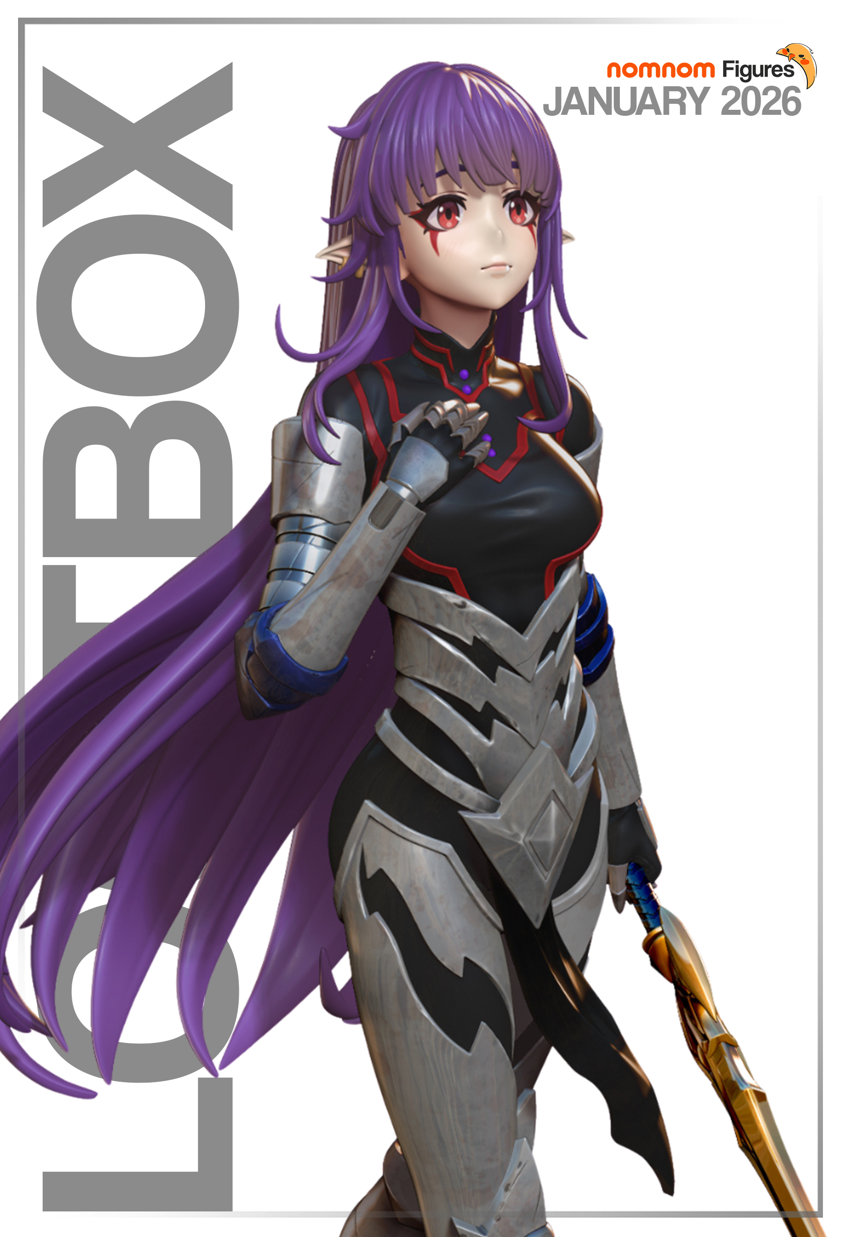 Esil Radiru Solo Leveling 1/8 & 1/6 resin figure - 3D Figure Atelier