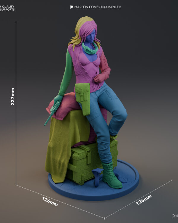 Eva Metal Gear Solid Delta: Snake Eater 1/8 & 1/6 resin figure - 3D Figure Atelier
