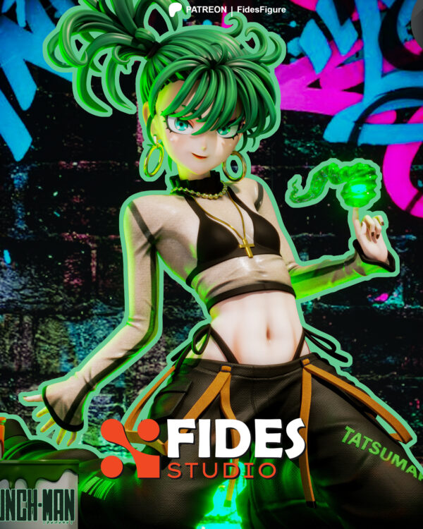 Tatsumaki One Punch Man 1/8 & 1/6 resin figure - 3D Figure Atelier