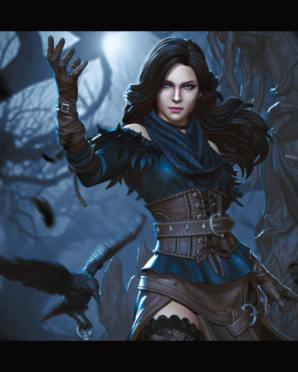 Yennefer Witcher 1/8 & 1/6 resin figure - 3D Figure Atelier