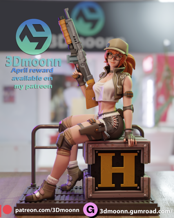 Fio Metal Slug 1/8 & 1/6 resin figure - 3D Figure Atelier